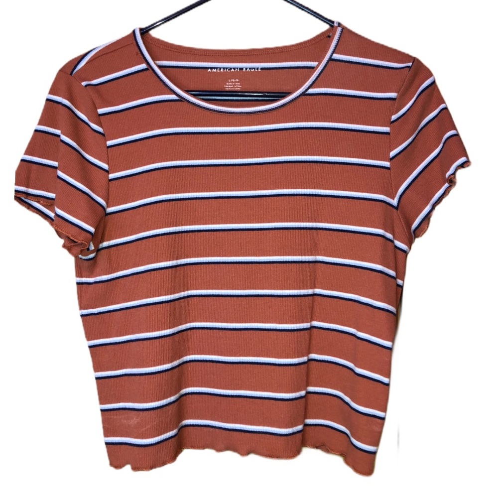 American Eagle Striped Tee